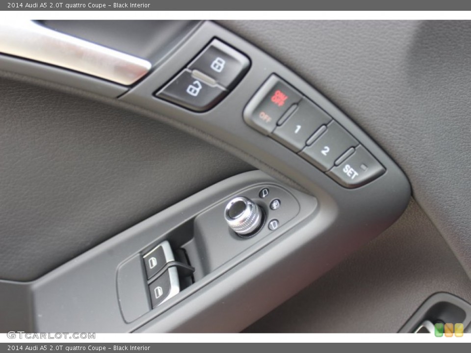 Black Interior Controls for the 2014 Audi A5 2.0T quattro Coupe #85443825