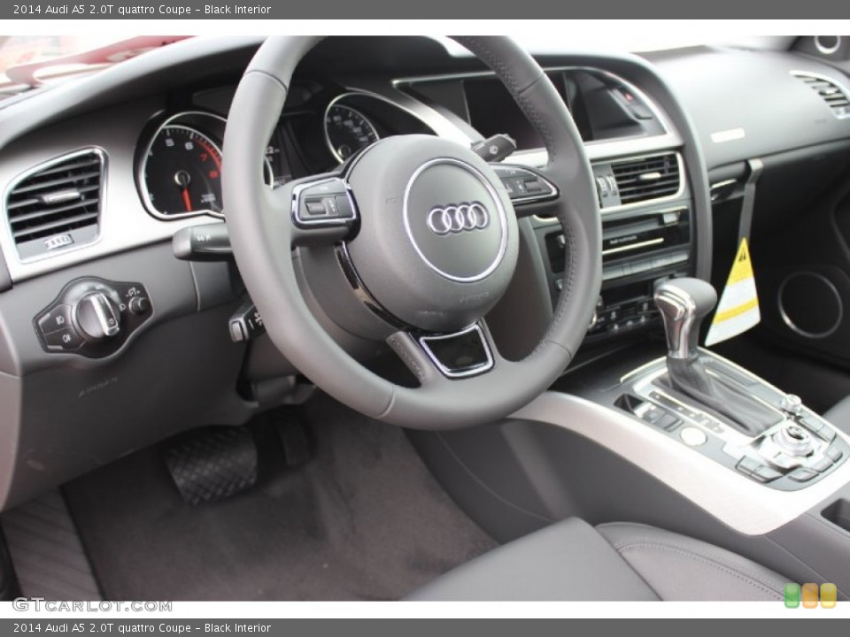 Black Interior Dashboard for the 2014 Audi A5 2.0T quattro Coupe #85443846