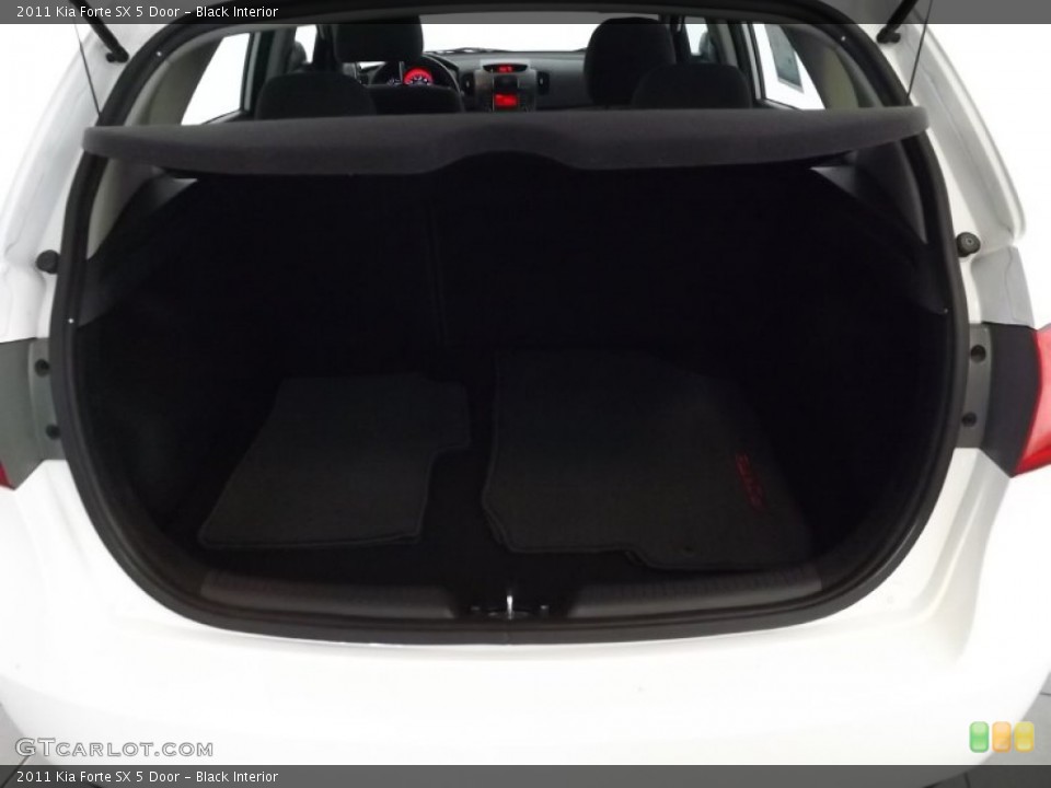 Black Interior Trunk for the 2011 Kia Forte SX 5 Door #85444839