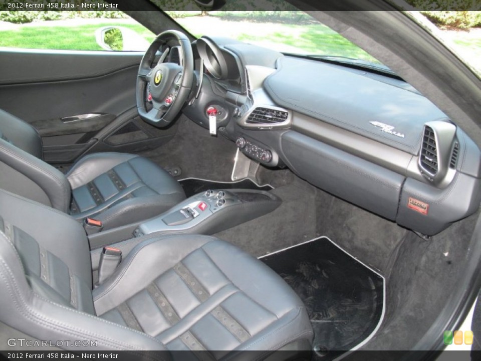 Nero Interior Dashboard for the 2012 Ferrari 458 Italia #85446503