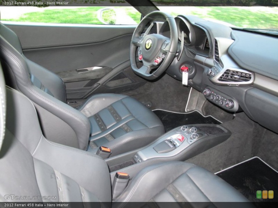 Nero Interior Dashboard for the 2012 Ferrari 458 Italia #85446567