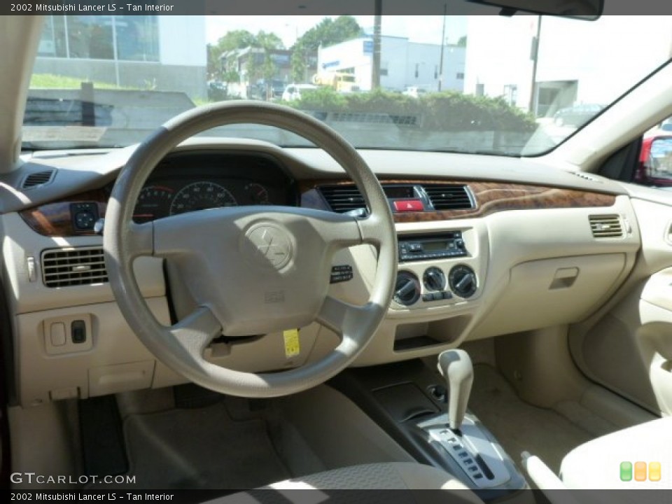 Tan 2002 Mitsubishi Lancer Interiors