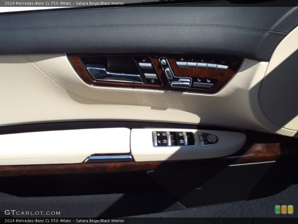 Sahara Beige/Black Interior Door Panel for the 2014 Mercedes-Benz CL 550 4Matic #85452432