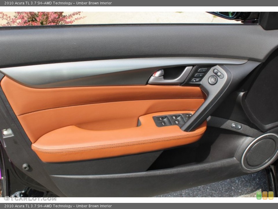 Umber Brown Interior Door Panel for the 2010 Acura TL 3.7 SH-AWD Technology #85456353