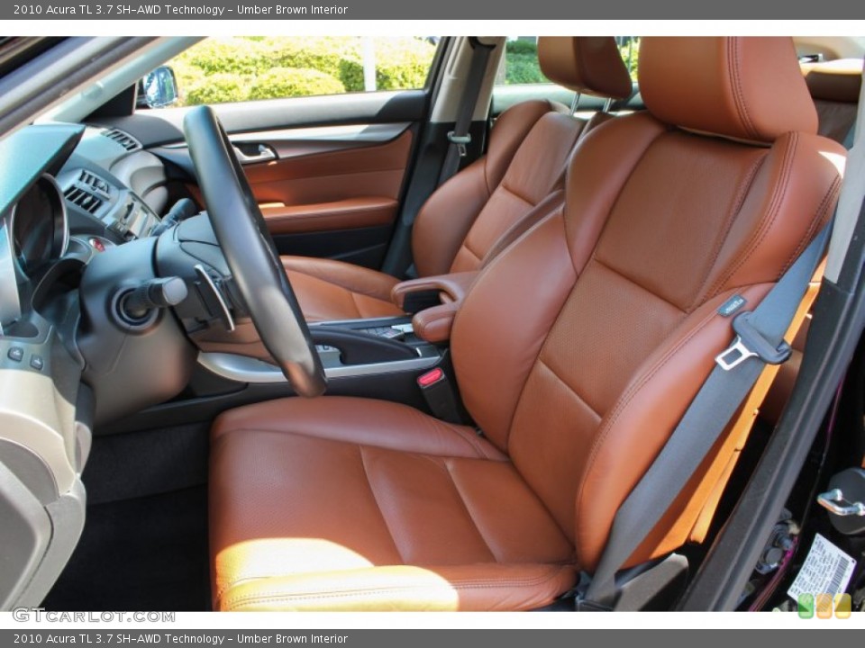 Umber Brown Interior Front Seat for the 2010 Acura TL 3.7 SH-AWD Technology #85456476