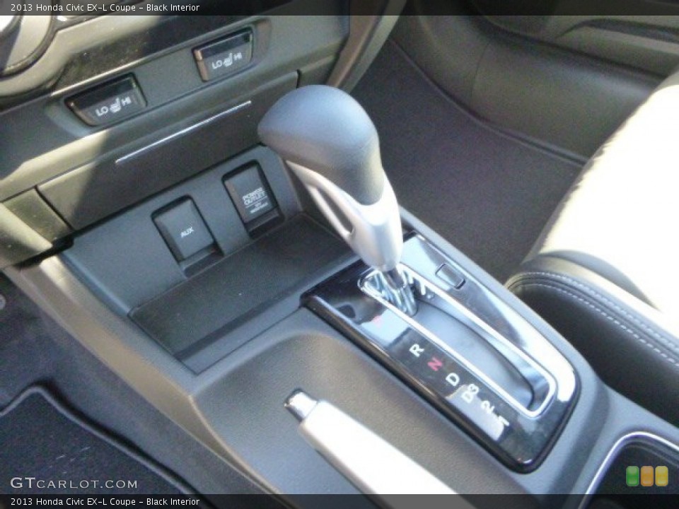 Black Interior Transmission for the 2013 Honda Civic EX-L Coupe #85457160