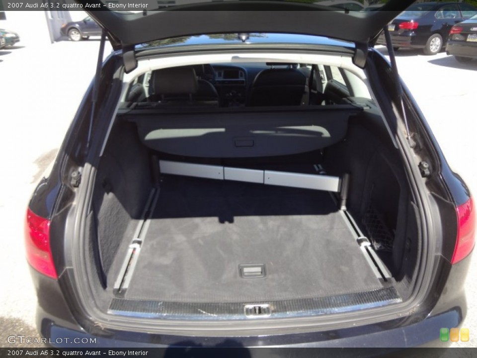 Ebony Interior Trunk for the 2007 Audi A6 3.2 quattro Avant #85465374