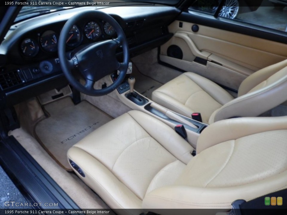 Cashmere Beige Interior Prime Interior for the 1995 Porsche 911 Carrera Coupe #85467410