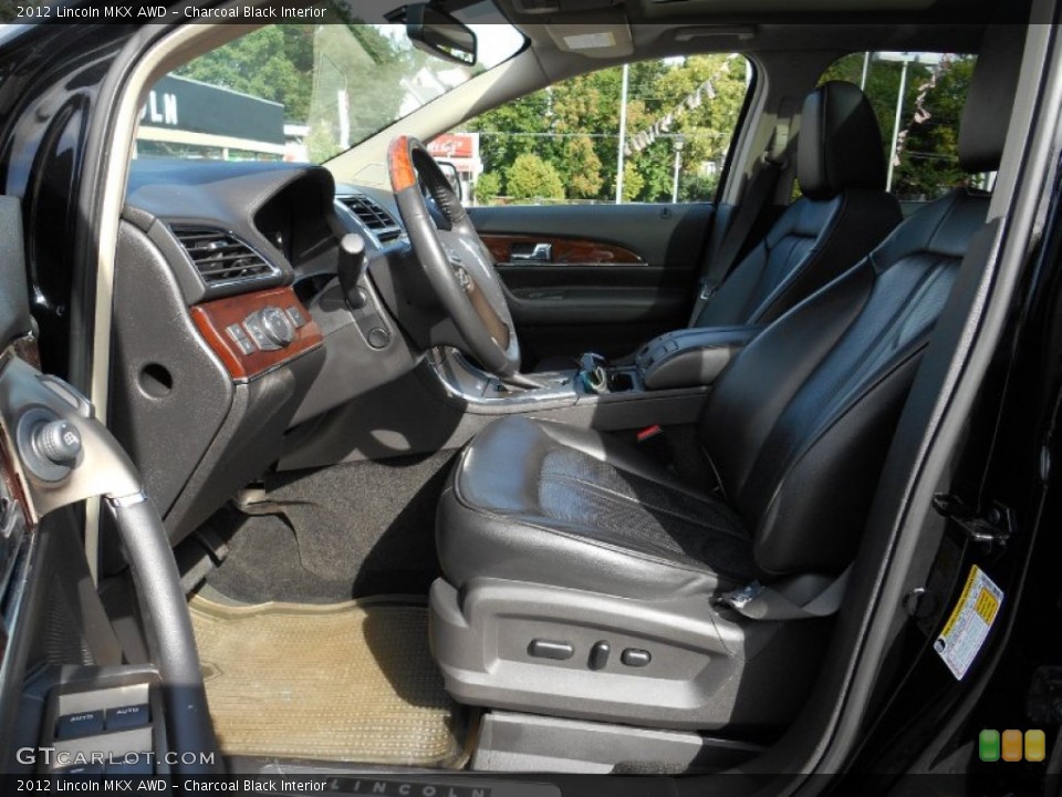 Charcoal Black Interior Photo for the 2012 Lincoln MKX AWD #85469219