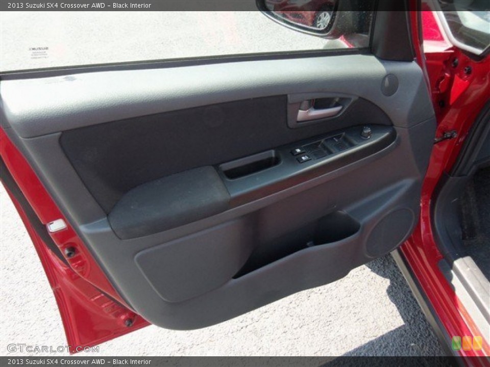 Black Interior Door Panel for the 2013 Suzuki SX4 Crossover AWD #85469333