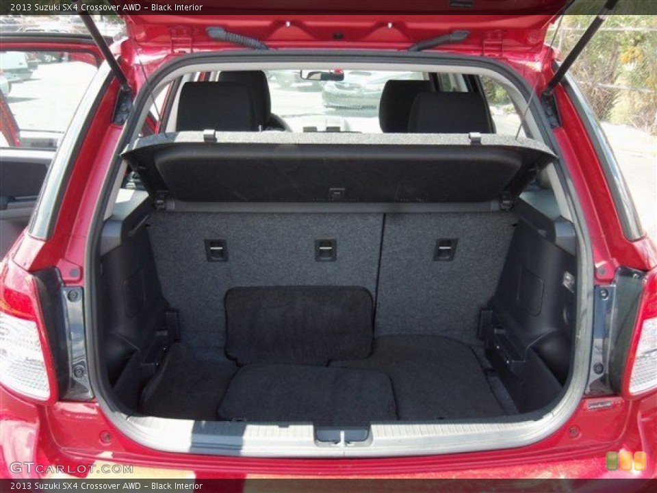 Black Interior Trunk for the 2013 Suzuki SX4 Crossover AWD #85469447
