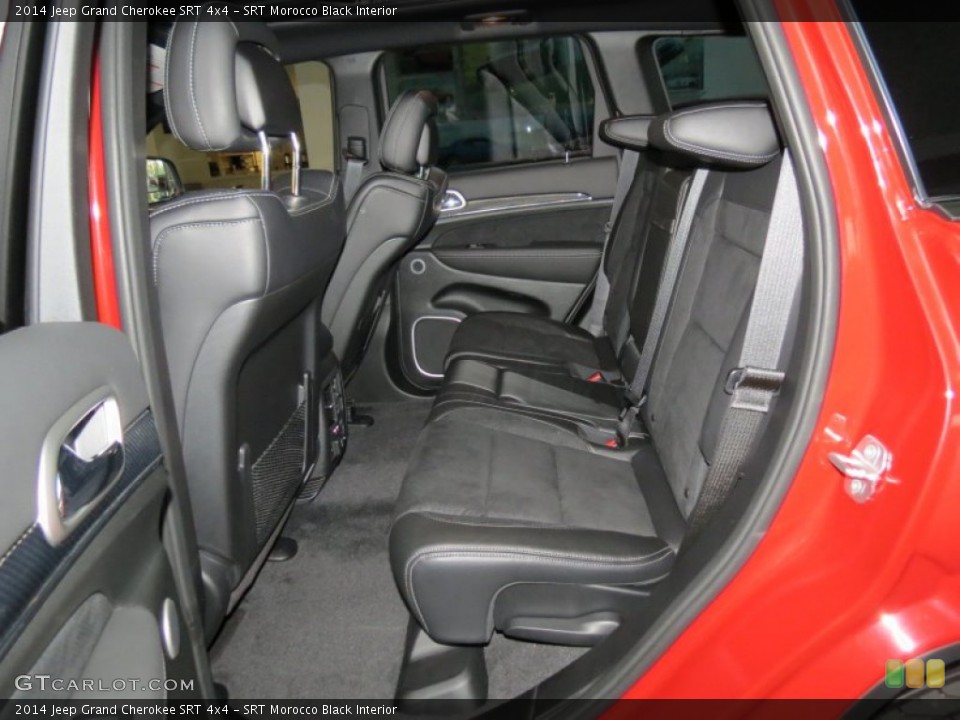 SRT Morocco Black Interior Rear Seat for the 2014 Jeep Grand Cherokee SRT 4x4 #85472933