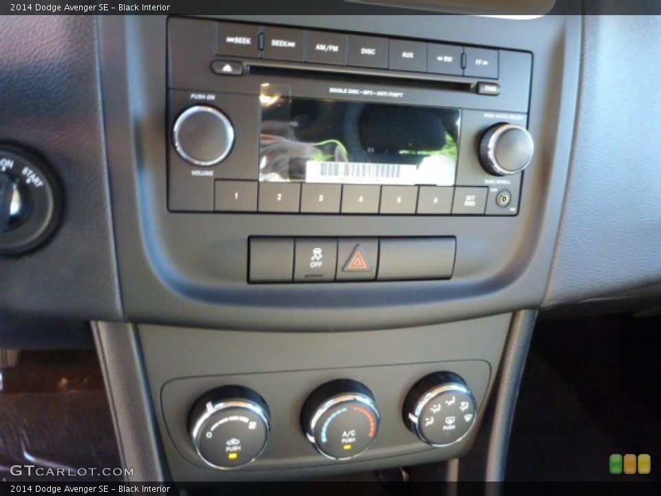 Black Interior Audio System for the 2014 Dodge Avenger SE #85477967