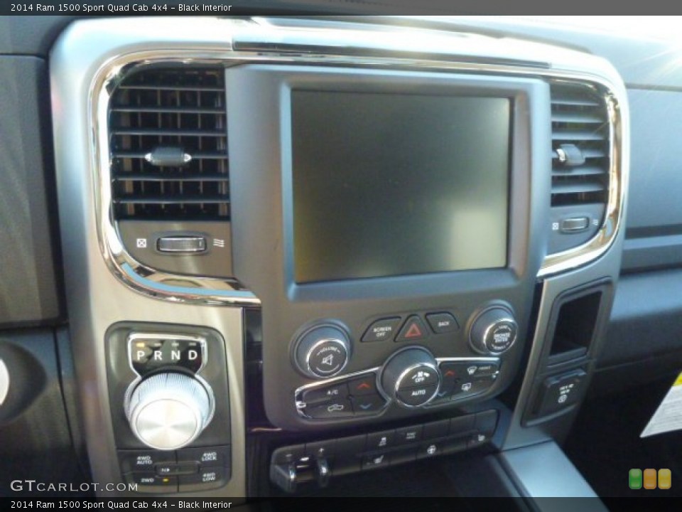Black Interior Controls for the 2014 Ram 1500 Sport Quad Cab 4x4 #85478384