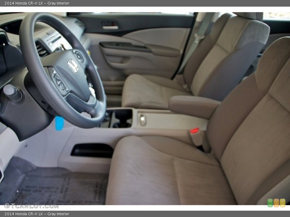 Gray Interior Front Seat for the 2014 Honda CR-V LX #85480454