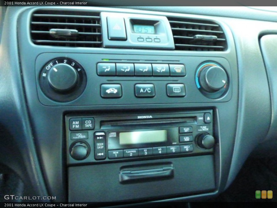 Charcoal Interior Controls for the 2001 Honda Accord LX Coupe #85485524