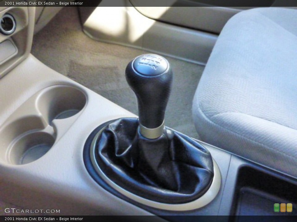 Beige Interior Transmission for the 2001 Honda Civic EX Sedan #85485764