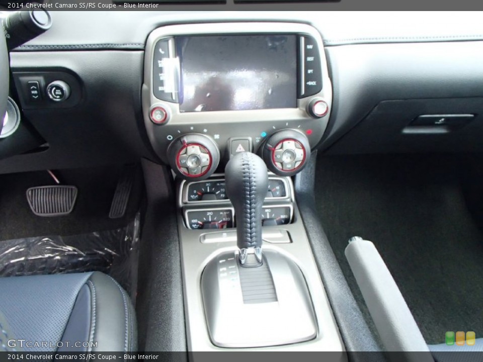 Blue Interior Controls for the 2014 Chevrolet Camaro SS/RS Coupe #85487633