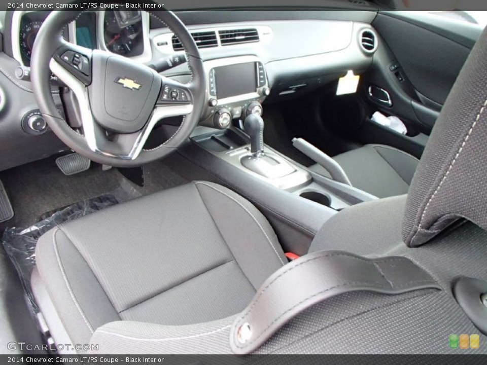 Black Interior Prime Interior for the 2014 Chevrolet Camaro LT/RS Coupe #85487711