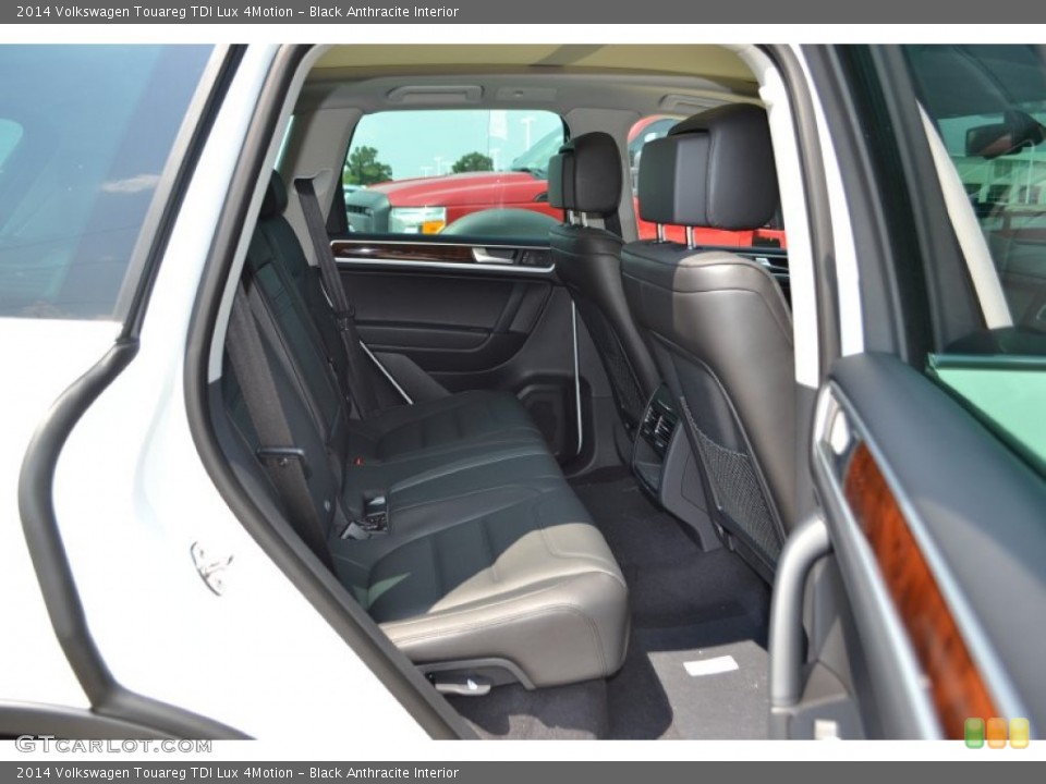 Black Anthracite Interior Rear Seat for the 2014 Volkswagen Touareg TDI Lux 4Motion #85489865