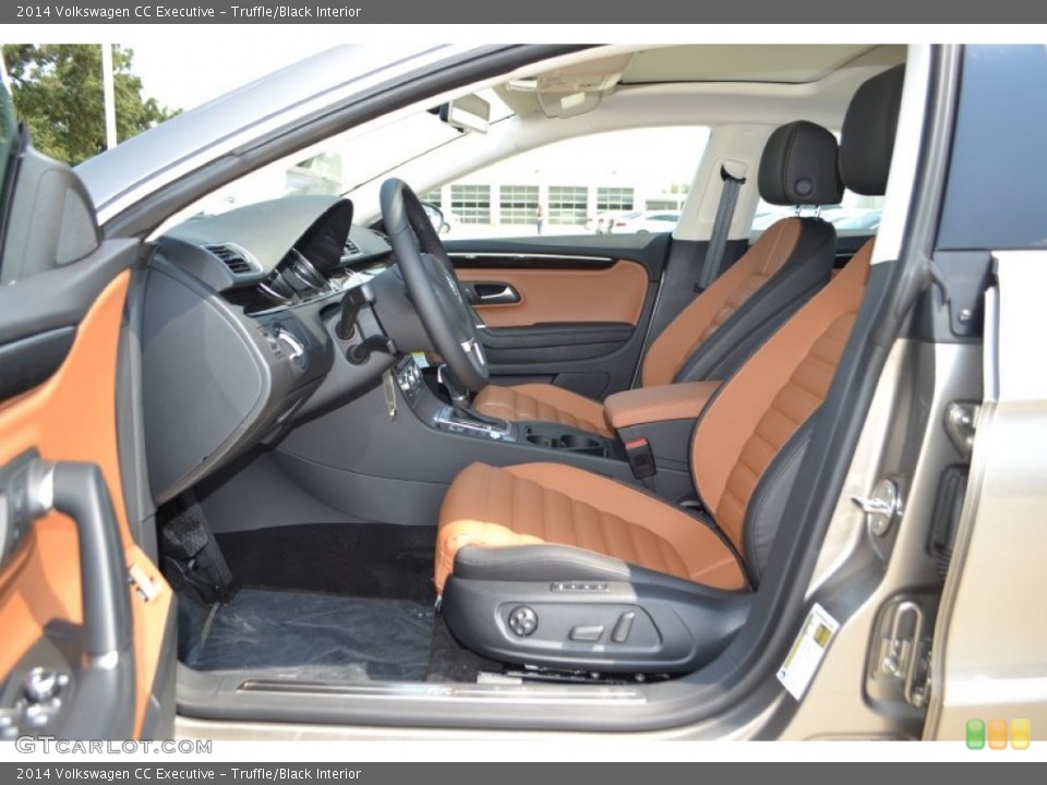 Truffle/Black Interior Photo for the 2014 Volkswagen CC Executive #85490519