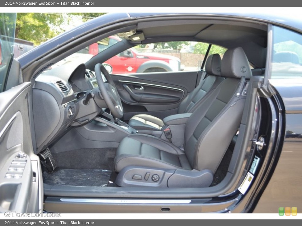 Titan Black Interior Photo for the 2014 Volkswagen Eos Sport #85491917