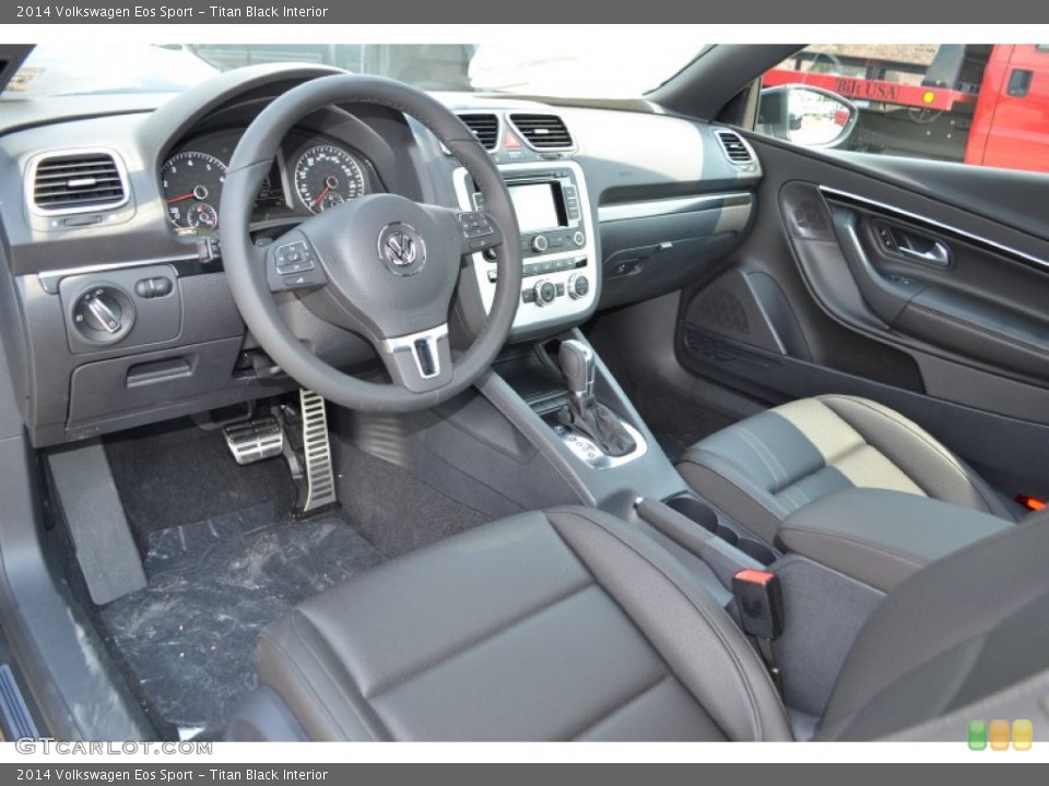 Titan Black 2014 Volkswagen Eos Interiors