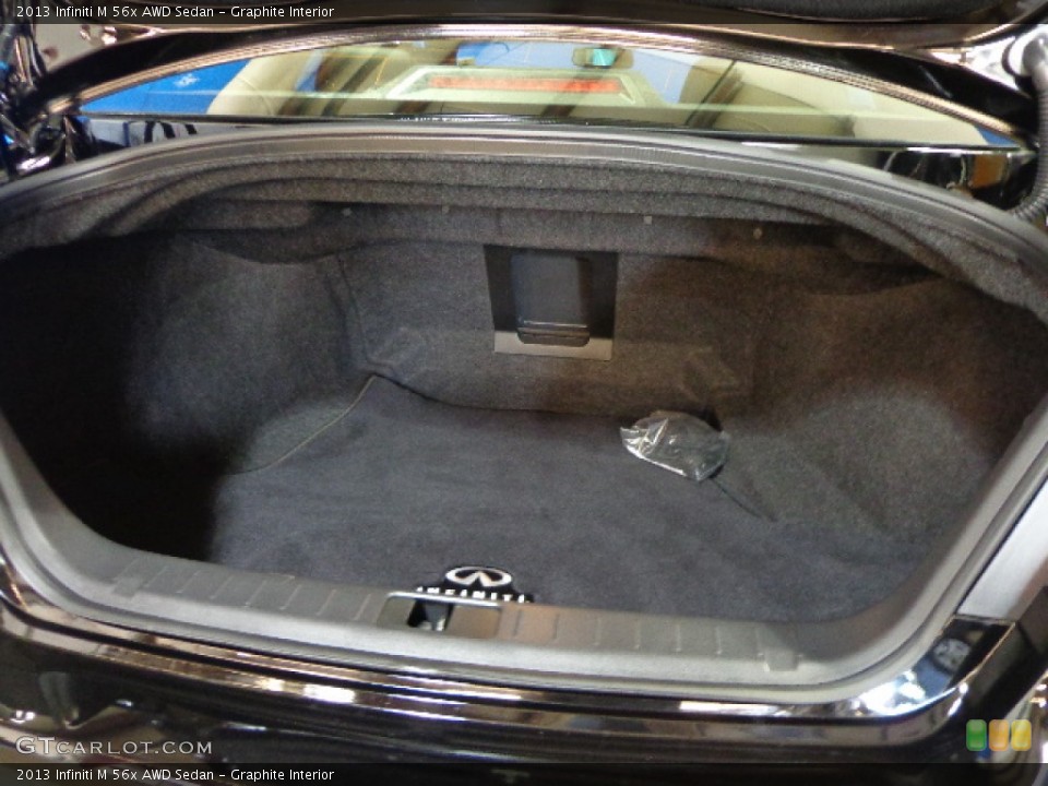 Graphite Interior Trunk for the 2013 Infiniti M 56x AWD Sedan #85492541