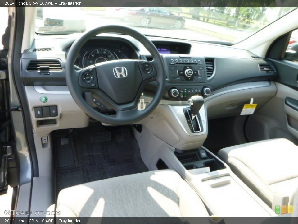 Gray Interior Prime Interior for the 2014 Honda CR-V LX AWD #85500437