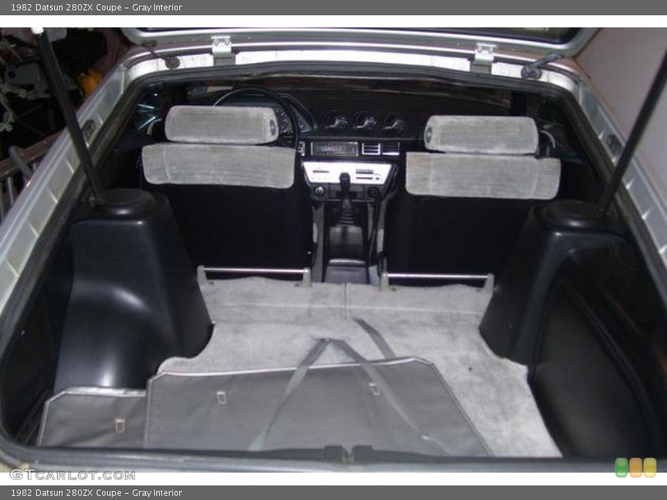 Gray Interior Trunk for the 1982 Datsun 280ZX Coupe #85500770