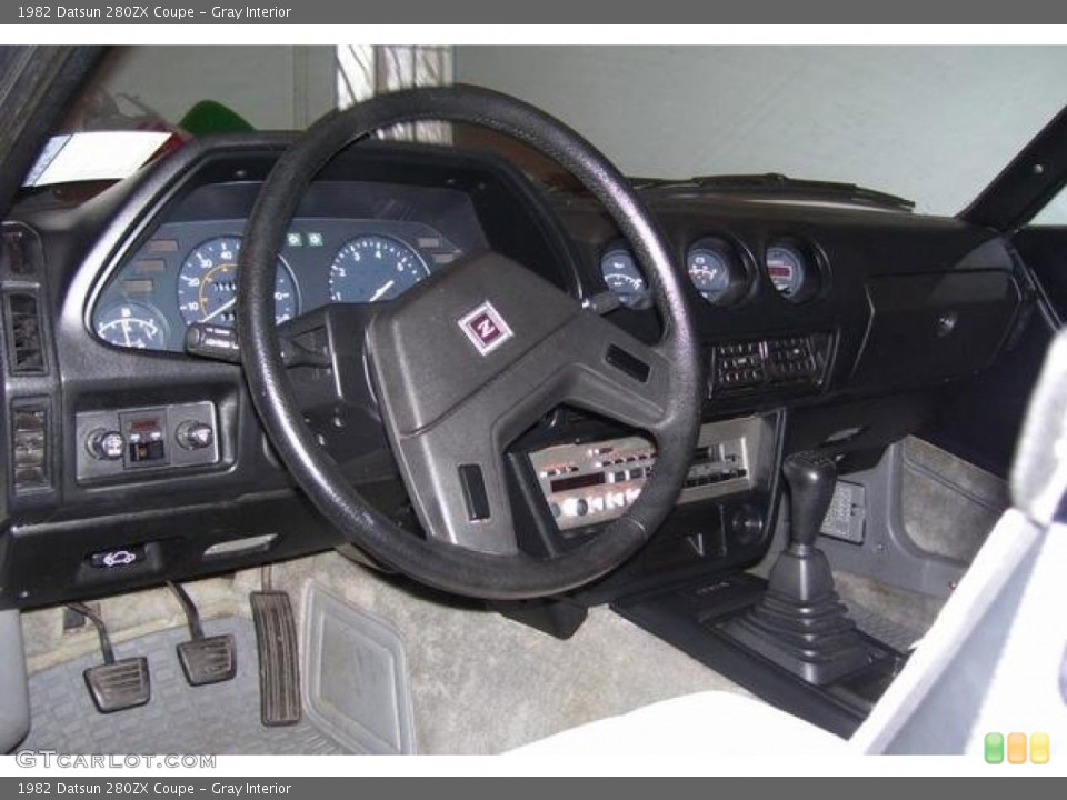 Gray 1982 Datsun 280ZX Interiors
