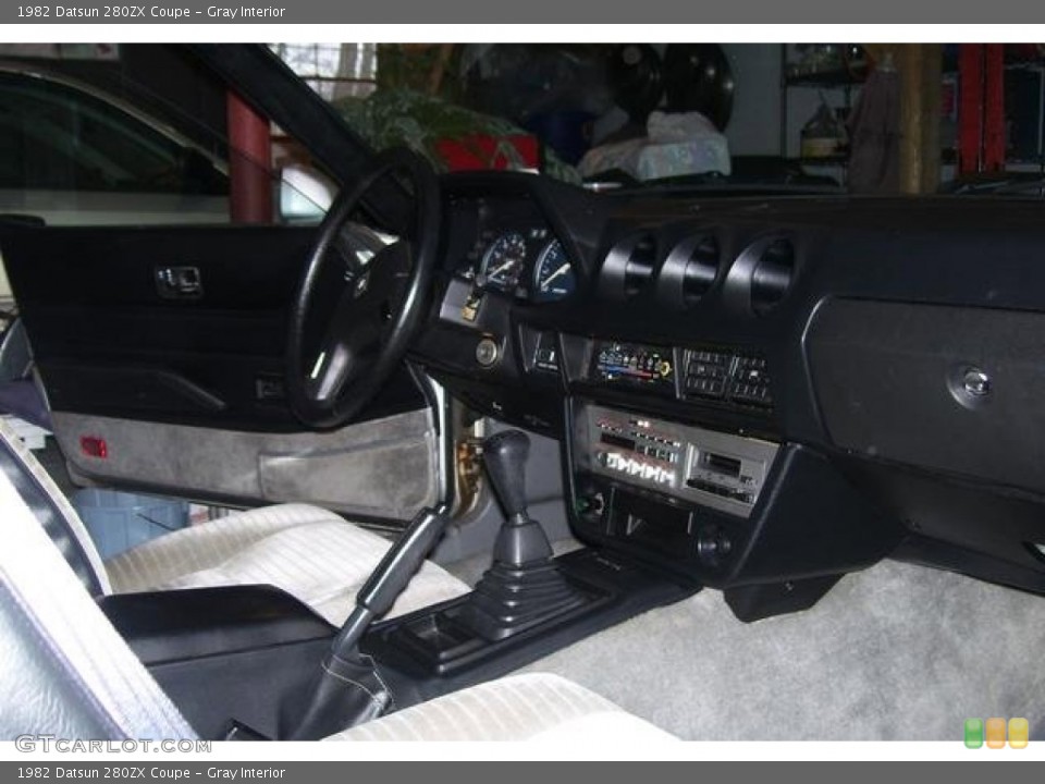 Gray Interior Dashboard for the 1982 Datsun 280ZX Coupe #85500830