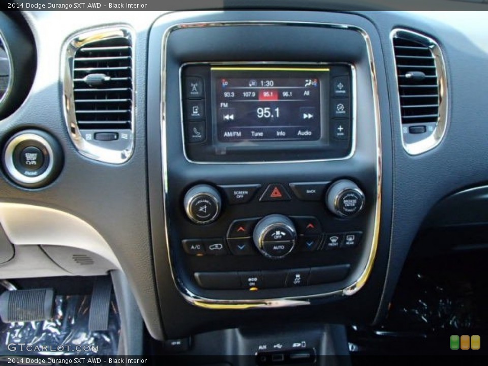 Black Interior Controls for the 2014 Dodge Durango SXT AWD #85501070