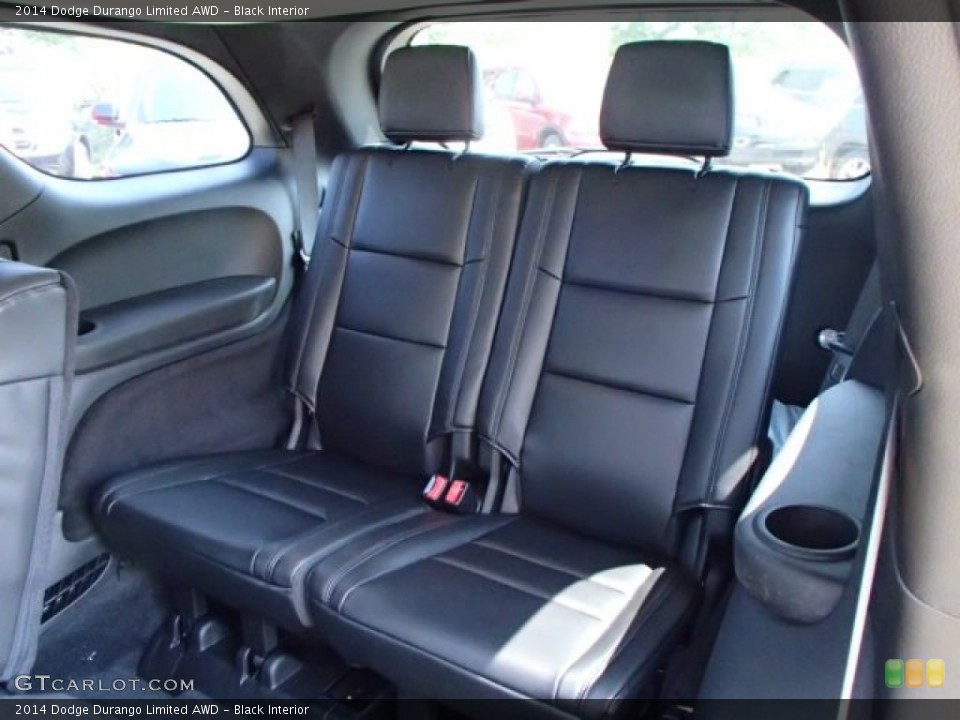Black Interior Rear Seat for the 2014 Dodge Durango Limited AWD #85501466