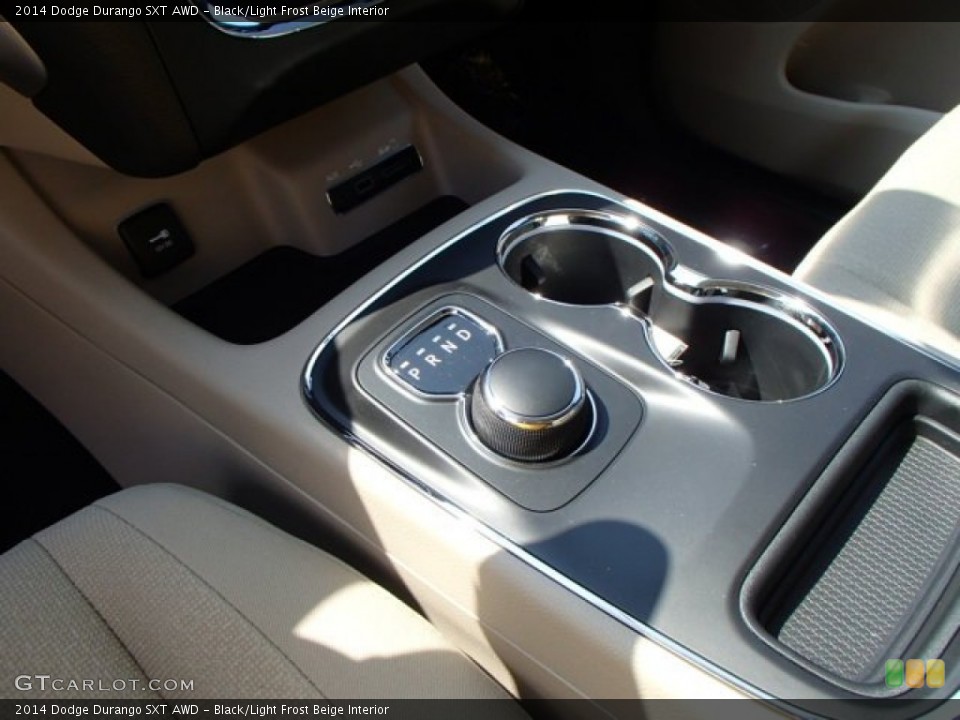 Black/Light Frost Beige Interior Transmission for the 2014 Dodge Durango SXT AWD #85502015