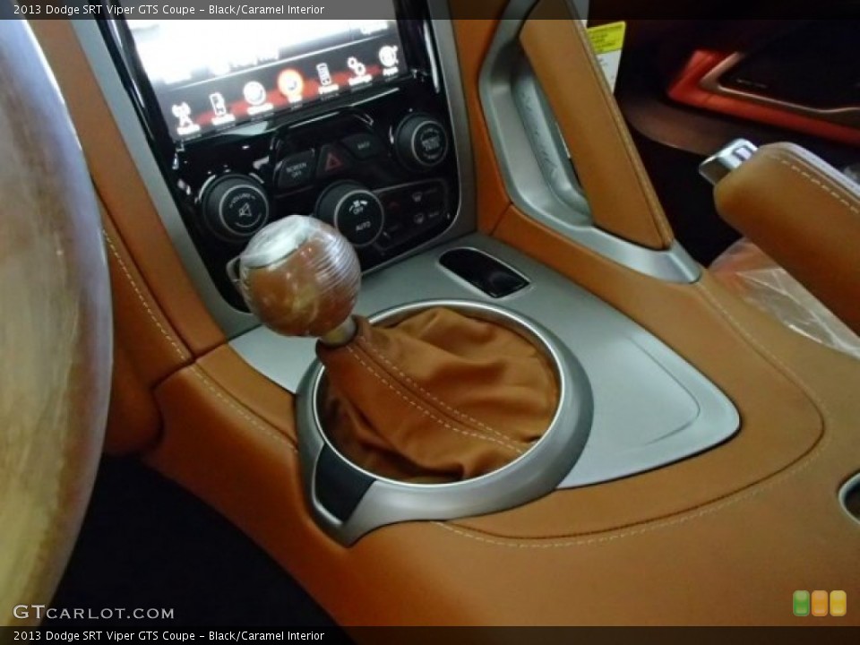 Black/Caramel Interior Transmission for the 2013 Dodge SRT Viper GTS Coupe #85505186