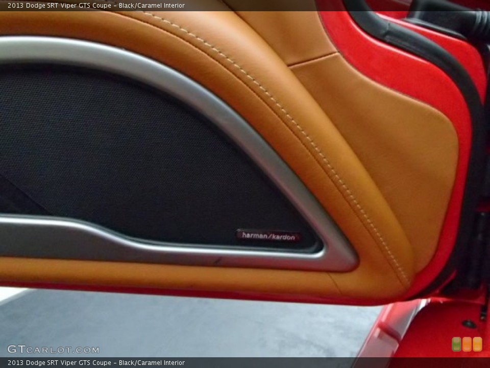 Black/Caramel Interior Audio System for the 2013 Dodge SRT Viper GTS Coupe #85505257