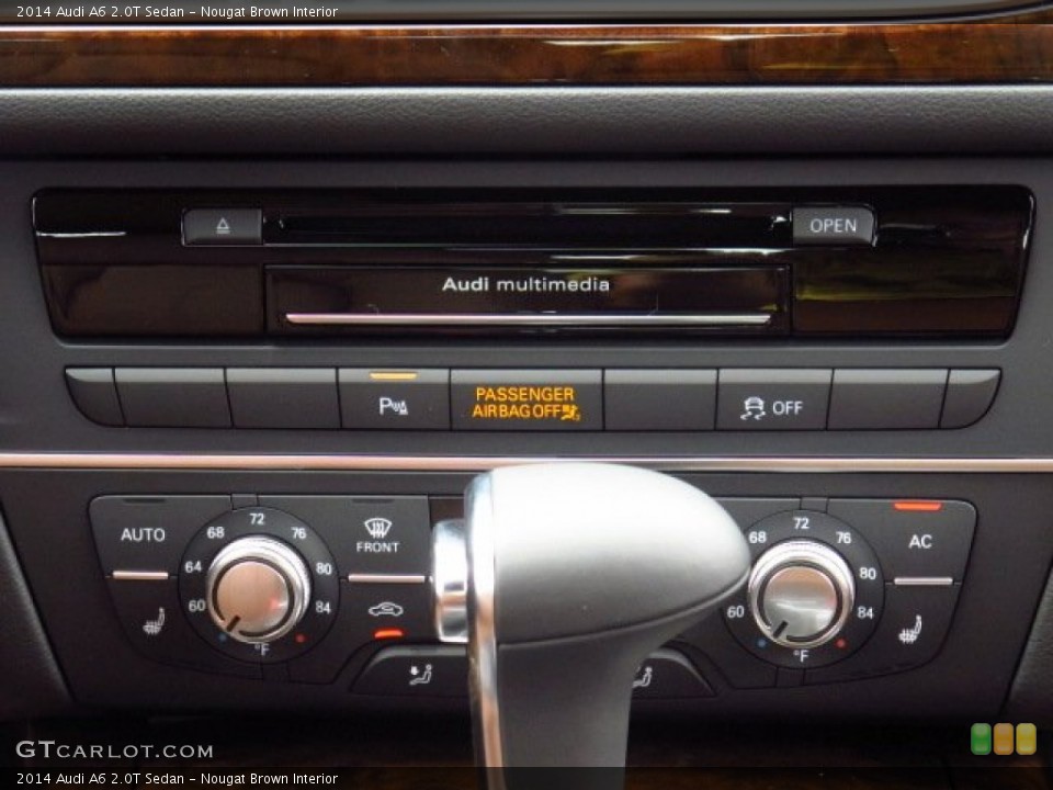 Nougat Brown Interior Audio System for the 2014 Audi A6 2.0T Sedan #85507481