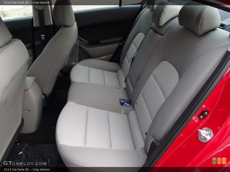 Gray Interior Rear Seat for the 2014 Kia Forte EX #85507829