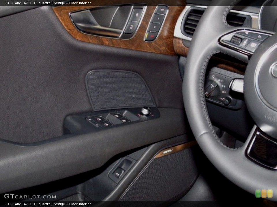 Black Interior Controls for the 2014 Audi A7 3.0T quattro Prestige #85509929