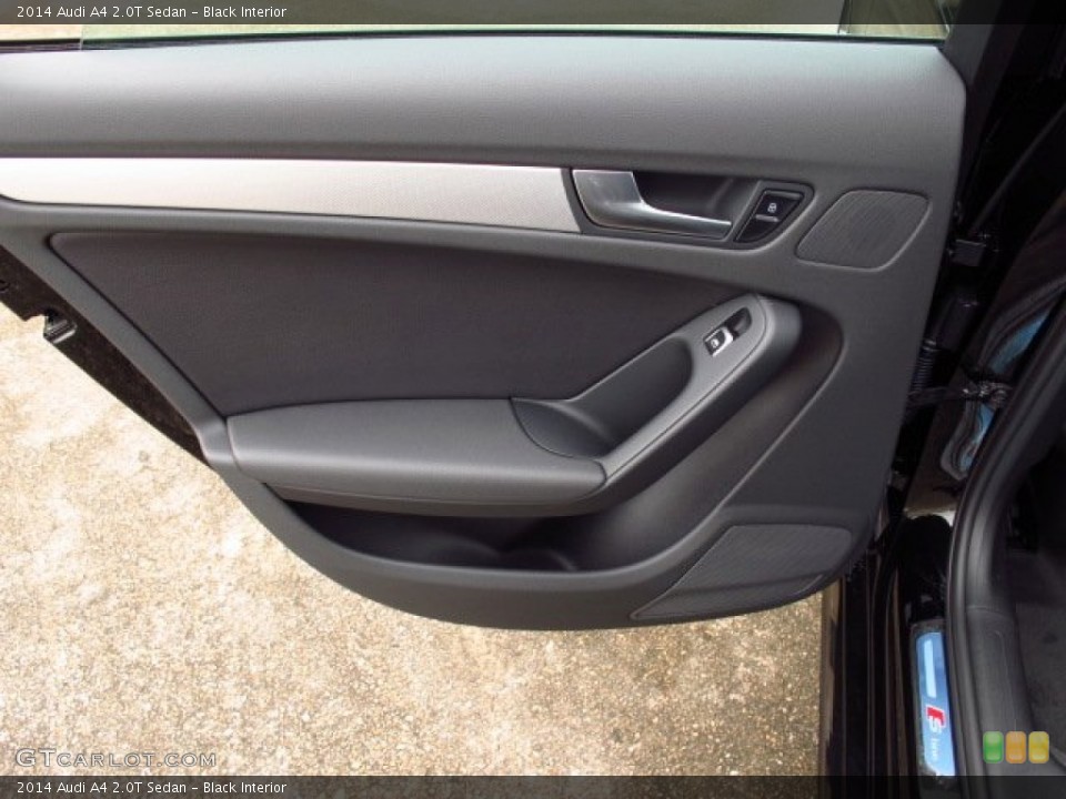 Black Interior Door Panel for the 2014 Audi A4 2.0T Sedan #85510415