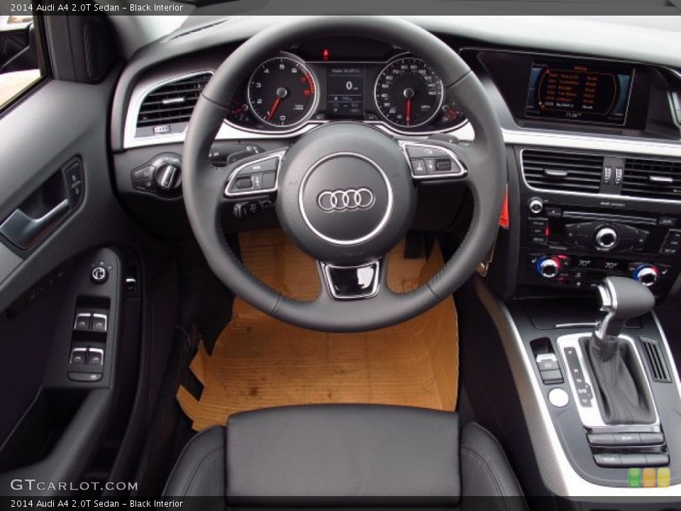 Black Interior Dashboard for the 2014 Audi A4 2.0T Sedan #85510454