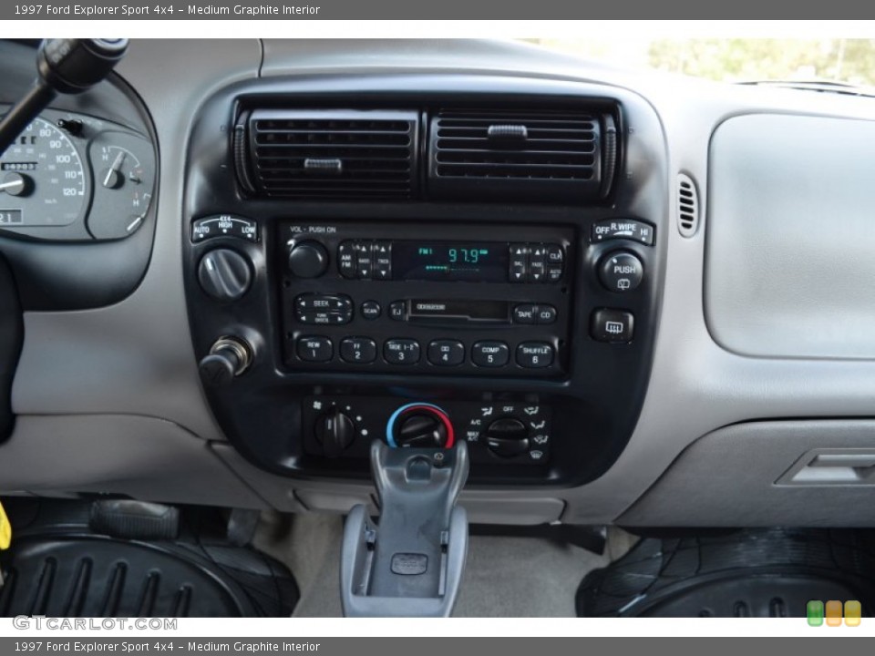 Medium Graphite Interior Controls for the 1997 Ford Explorer Sport 4x4 #85510973