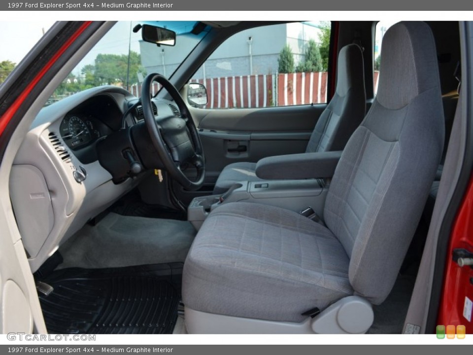 Medium Graphite Interior Front Seat for the 1997 Ford Explorer Sport 4x4 #85511028