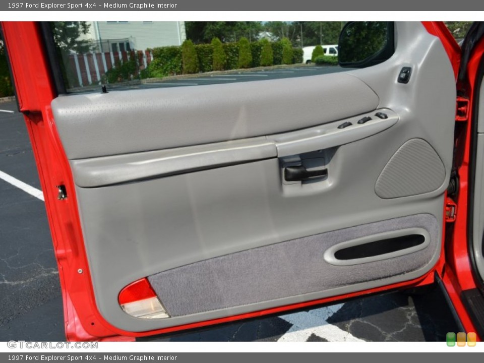 Medium Graphite Interior Door Panel for the 1997 Ford Explorer Sport 4x4 #85511114
