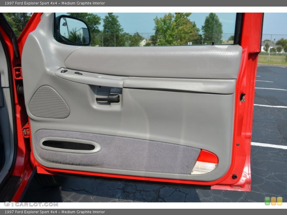Medium Graphite Interior Door Panel for the 1997 Ford Explorer Sport 4x4 #85511136