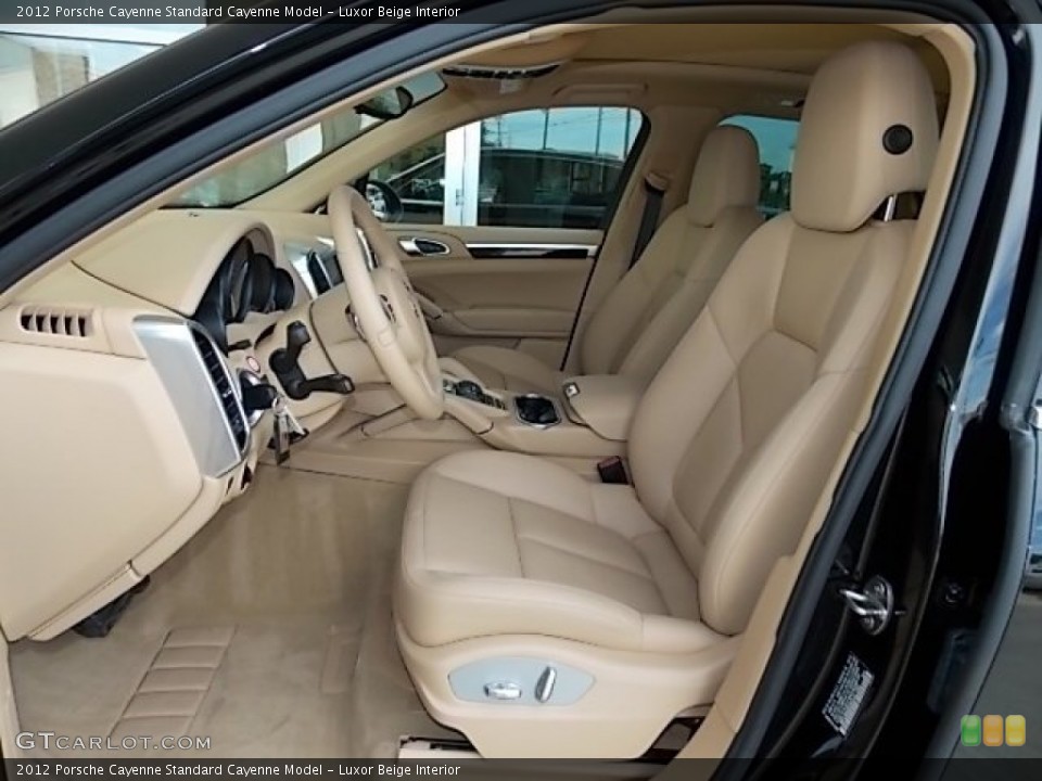 Luxor Beige Interior Front Seat for the 2012 Porsche Cayenne  #85516733