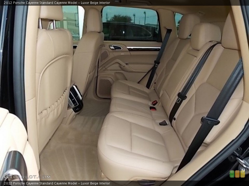 Luxor Beige Interior Rear Seat for the 2012 Porsche Cayenne  #85516754