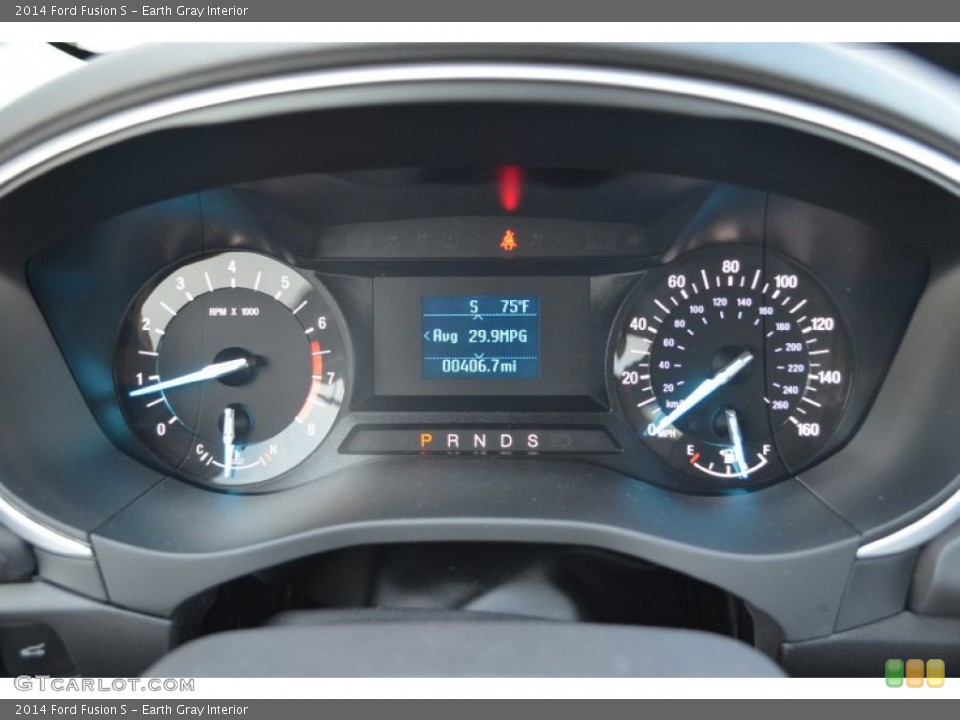 Earth Gray Interior Gauges for the 2014 Ford Fusion S #85517981