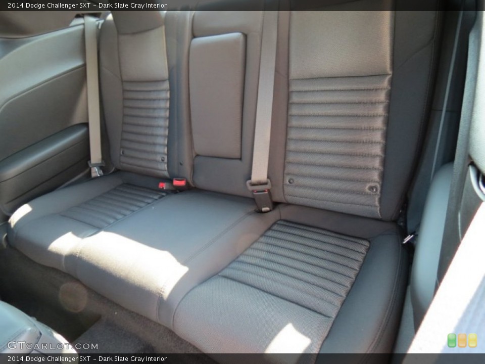 Dark Slate Gray Interior Rear Seat for the 2014 Dodge Challenger SXT #85522268